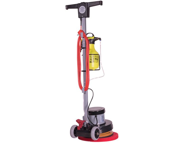Sprintus Einscheibenmaschine EEM 13 R, inkl. Bürste mittel & weich, Padtreibteller 13"