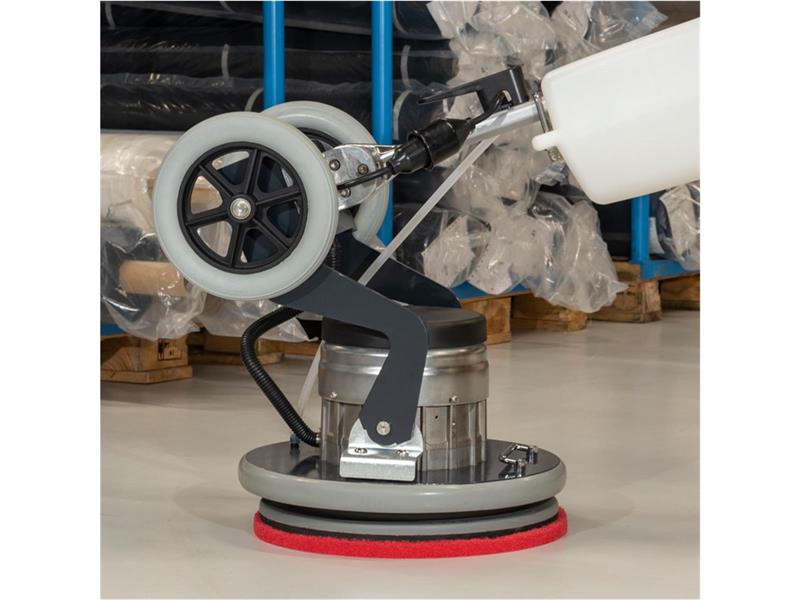 Sprintus Orbitalmaschine Titan "heavy duty", inkl. Tank, Power Pad, Treibteller 17" plus Zusatzgewicht 12kg