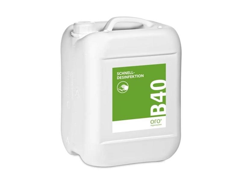 Oro B 40 Schnelldesinfektion 10 L. Kan.