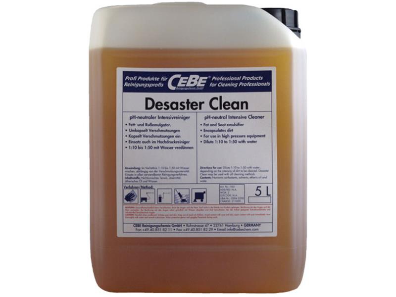 Cebe Desaster Clean 5L bei Brandschäden