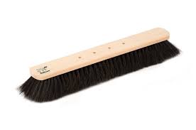 Beco Holz Besen 60cm Rosshaar 4-Loch