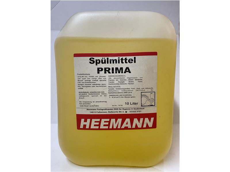 Spülmittel Prima Heemann 10L