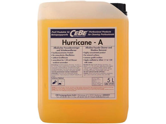 Cebe- Hurricane- A 5L alkalischer Fassadenreiniger.