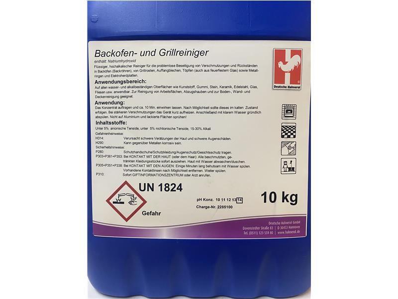 Hahnerol Backofen- und Grillreiniger 10L