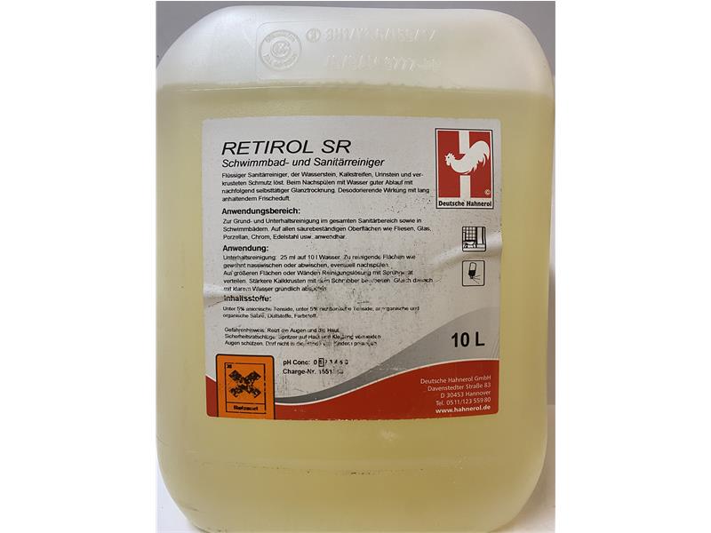 Hahnerol Retirol SR Schwimmbadreiniger 10l