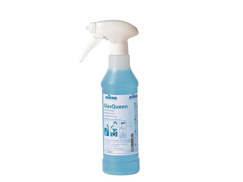Kiehl Glas- und Oberflächenreiniger GlasQueen 500ml Flasche mit Sprühkopf