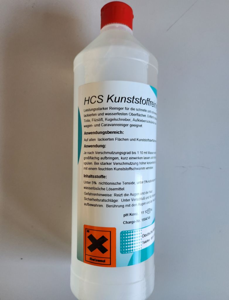 Hahnerol HCS Kunststoffreiniger 1 Liter