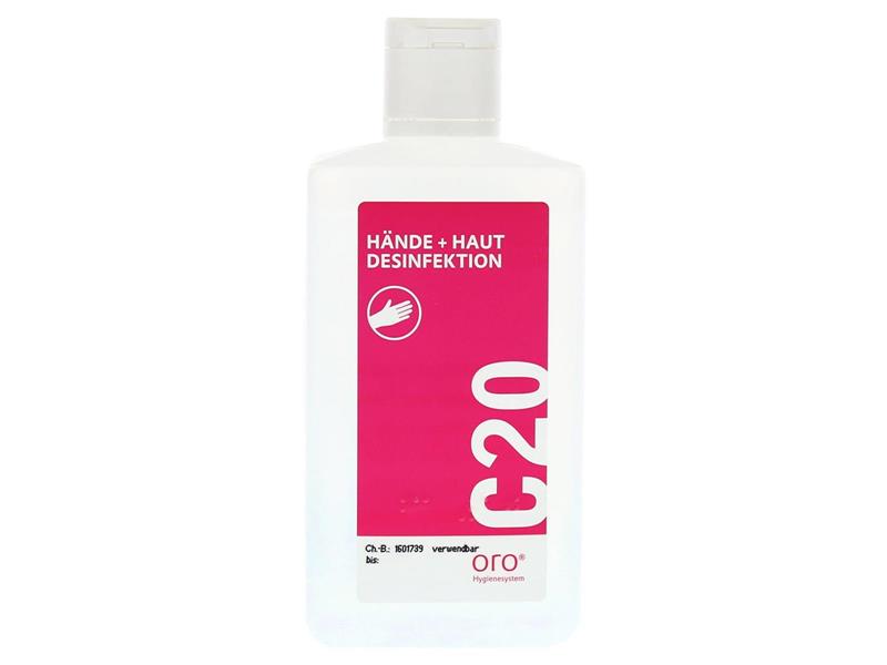 Oro Desinfektion Hände und Haut C20 500ml