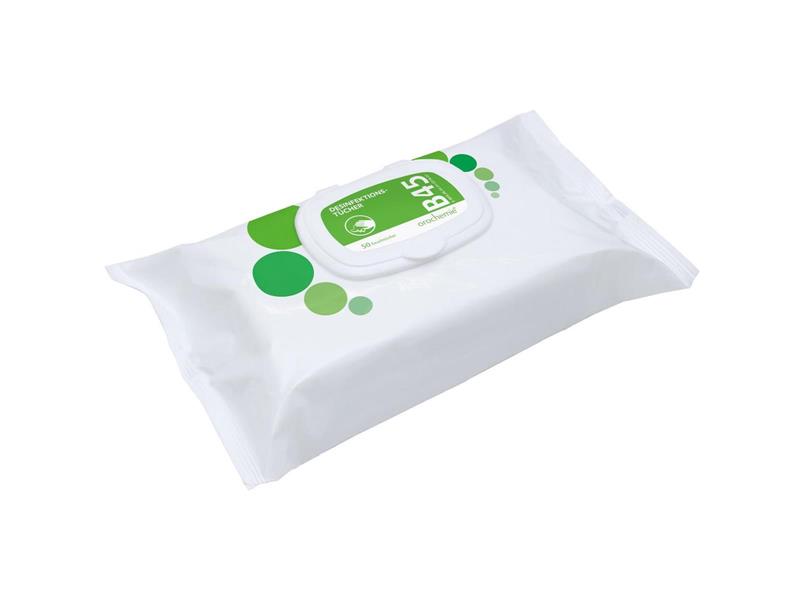 Oro Desinfektionstücher B45, Flowerpack mit Clip