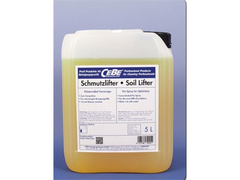 Cebe Schmutzlifter 5 Liter - Vorreiniger speziell für die Polstermöbel- und Teppichpulverreinigung