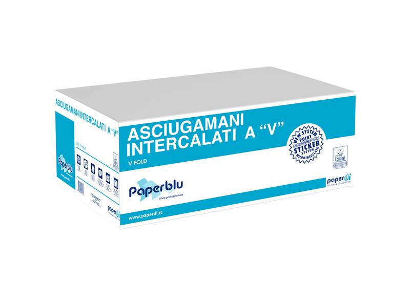 Paperblu Falthandtuch 25x21 2lg.Zellstoff 3150 Blatt