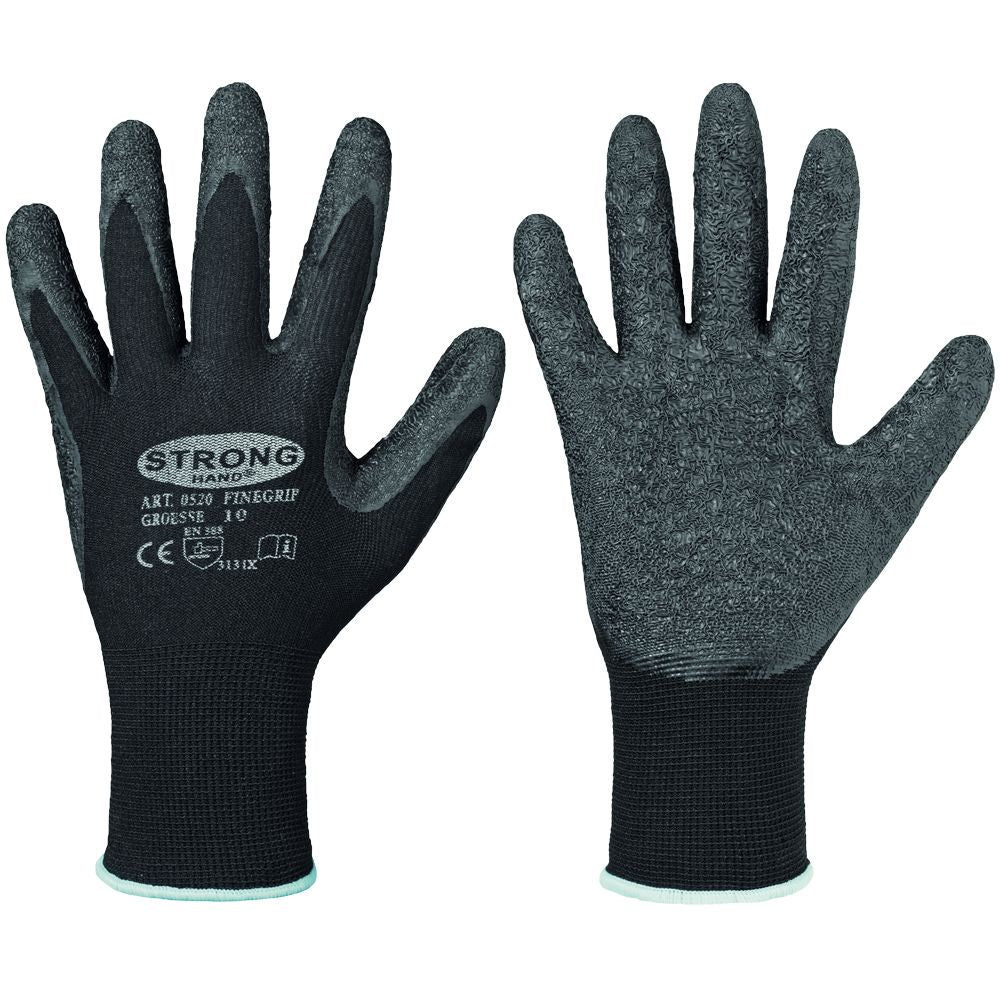 FM Stronghand Finegrip Feinstrickhandschuhe L