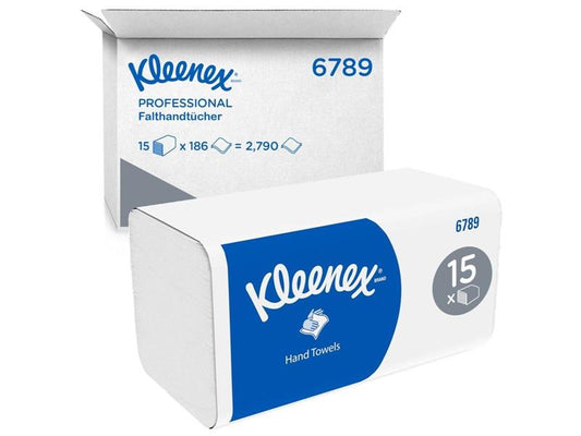 Handtuchpapier KCP Kleenex Ultra weiß 3 lagig 1440 Blatt