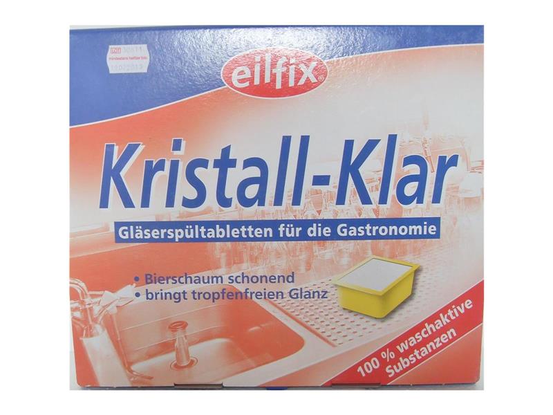 Gläserspültabletten Kristall Klar - Eilfix