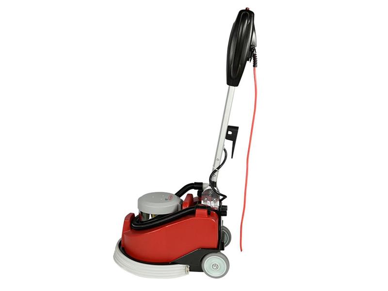 Sprintus Einscheibenmaschine Zeus 17", inkl. Tank, Bürste mittel & weich, Padtreibteller