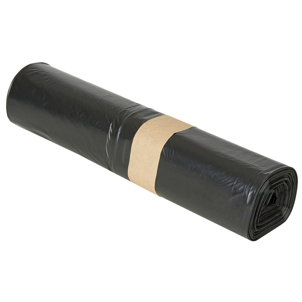 WBV Müllsäcke 120l Schwarz, 33my, 700x1.100mm