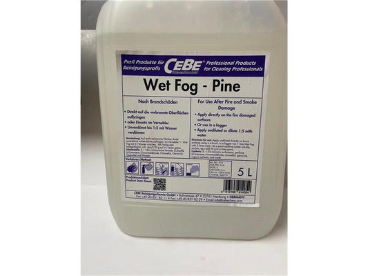 Cebe Wet Fog Pine 5L - für leichte Brandgerüche,  für Leichengerüche, in Müllräumen