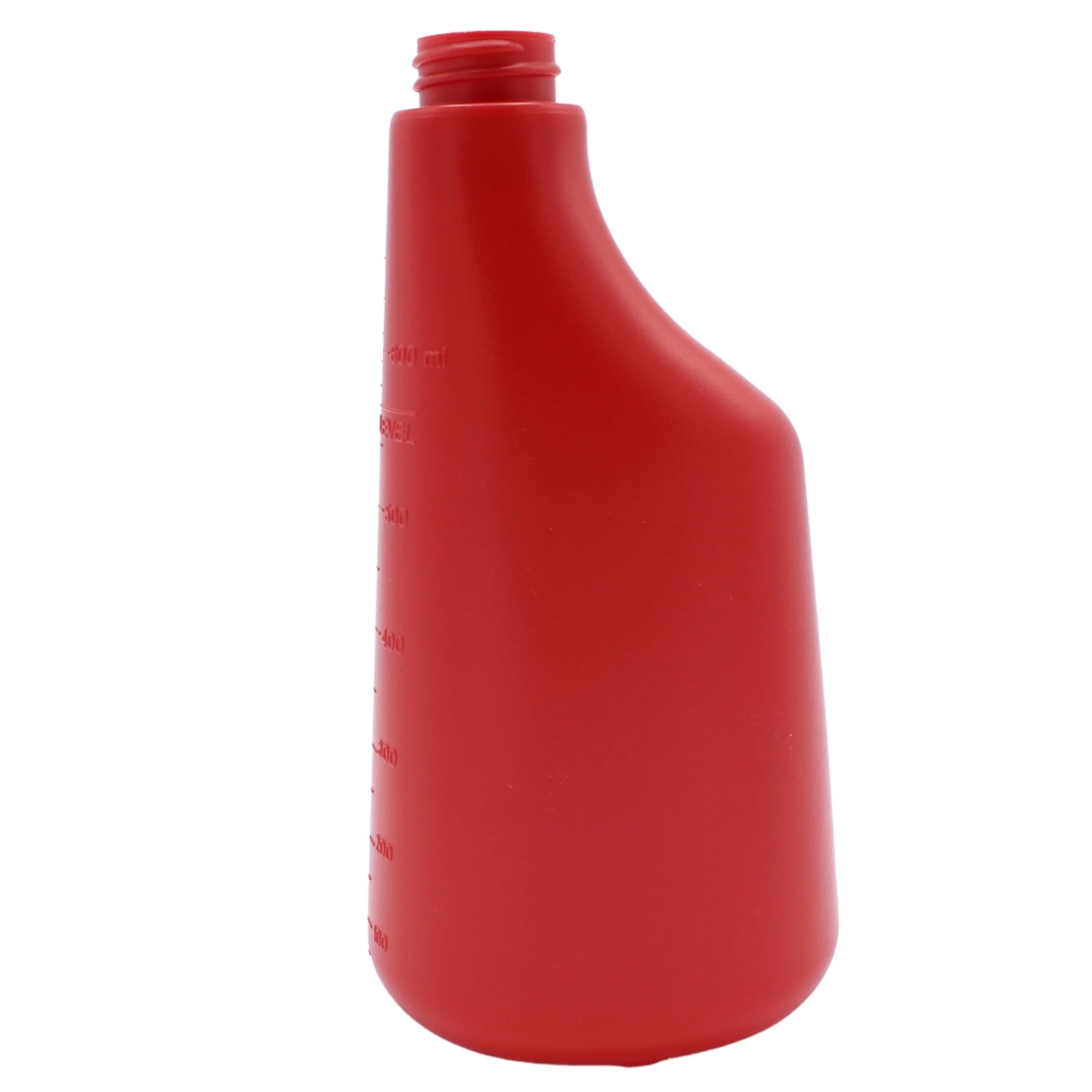 De Witte Polyethylenflasche 600ml Rot