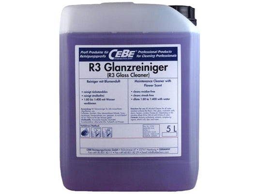 Cebe R3 Glanz-/Alkoholreiniger 5L  - Unterhaltsreiniger für Hartböden