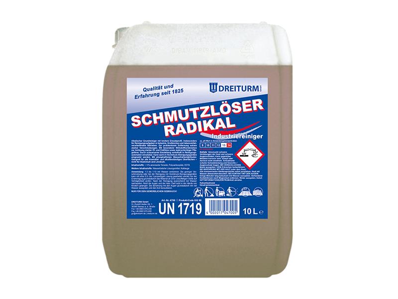 Dreiturm SCHMUTZLÖSER RADIKAL Industriereiniger 10L