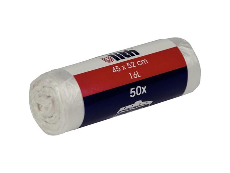 Ulith Müllbeutel 16 Liter, trans- parent, 450 x 520 mm, HDPE